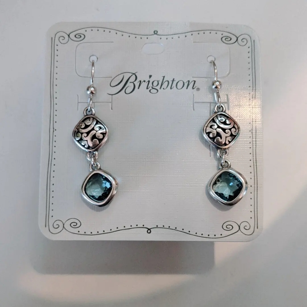 Brighton Elora Gems Sky French Earings